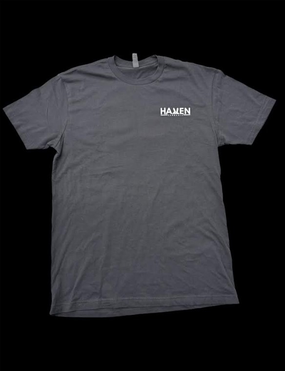 Photograph of product: Haven | T-Shirt | Smoke Local | Charcoal