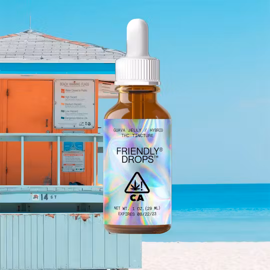 Photograph of product: Friendly - Tincture - Blue Dream