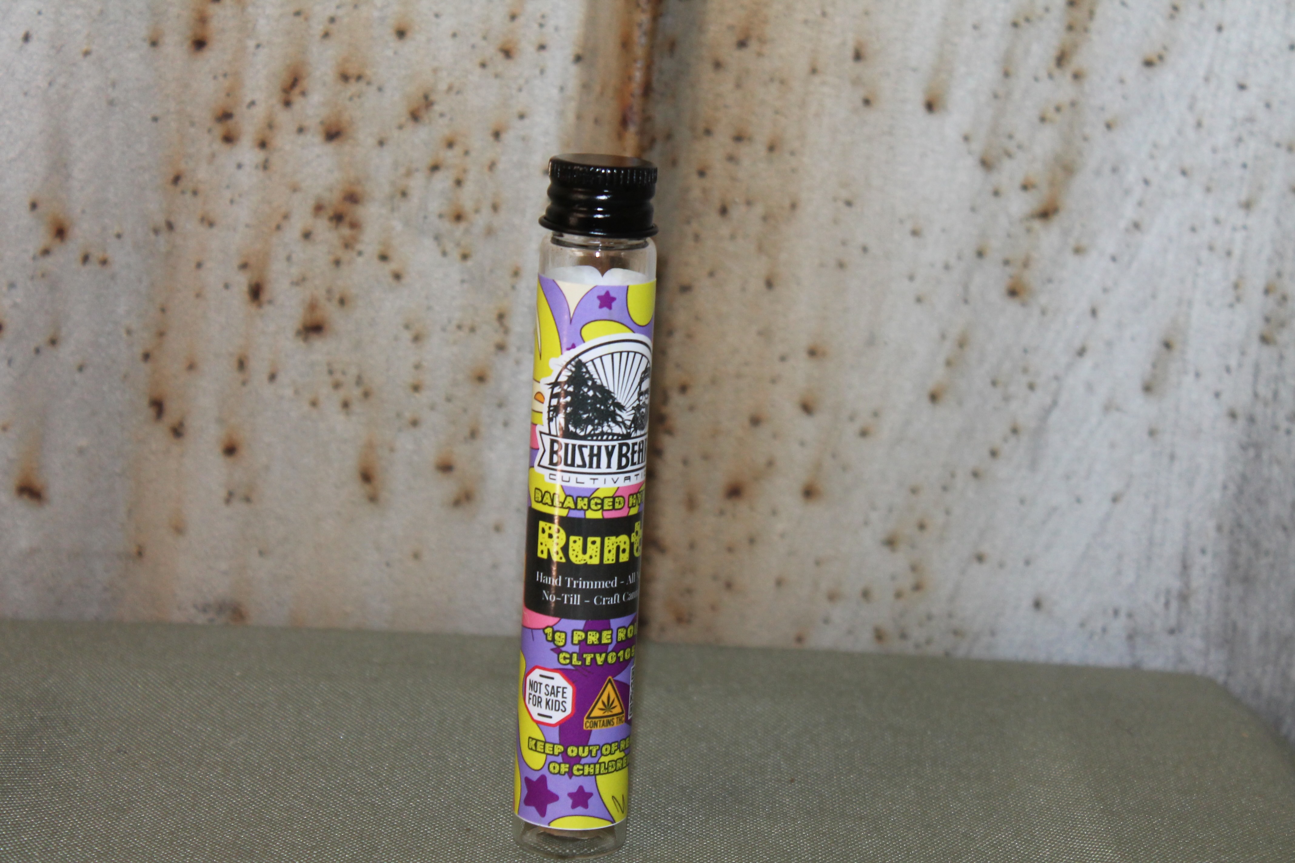 Photograph of product: Bushy Beard I Runtz I Pre-Roll