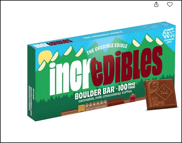 Photograph of product: Incredibles | Chocolate | Mile High Mint (H)
