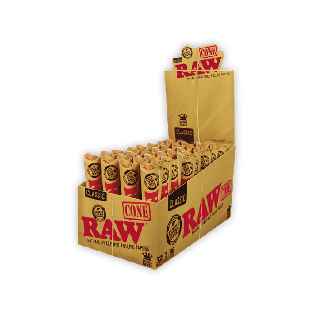 Photograph of product: RAW Classic-Cones-King Size (3pk)