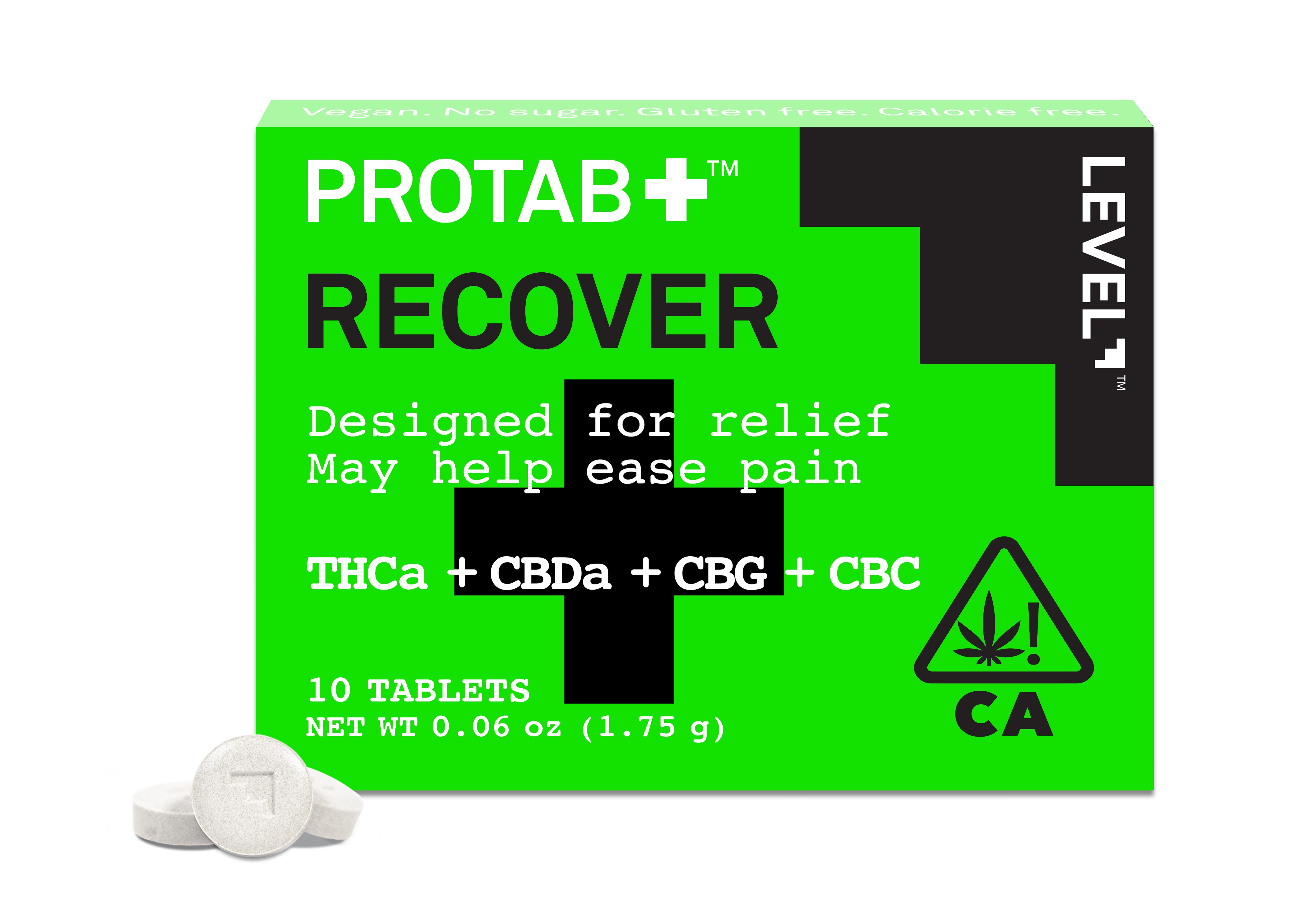 Photograph of product: PROTAB+ RECOVER / 10 tablets