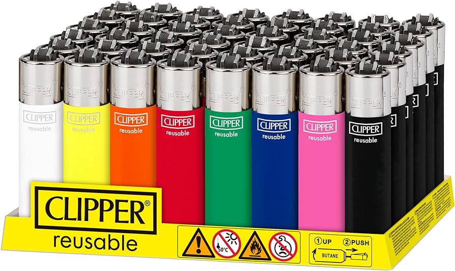Photograph of product: Zig Zag Clipper Lighter 48qt