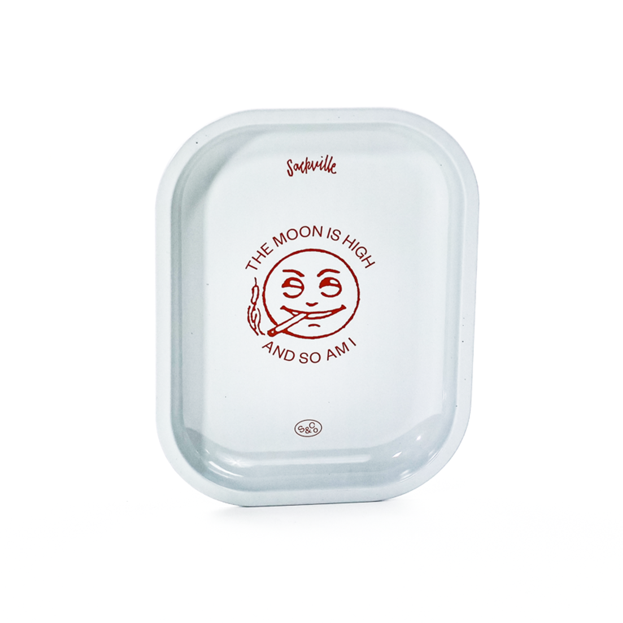 Photograph of product: Sackville | Rolling Tray | Red