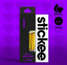 Photograph of product: Stickee - Live Resin x LQD Vape Cart - Watermelon Kush