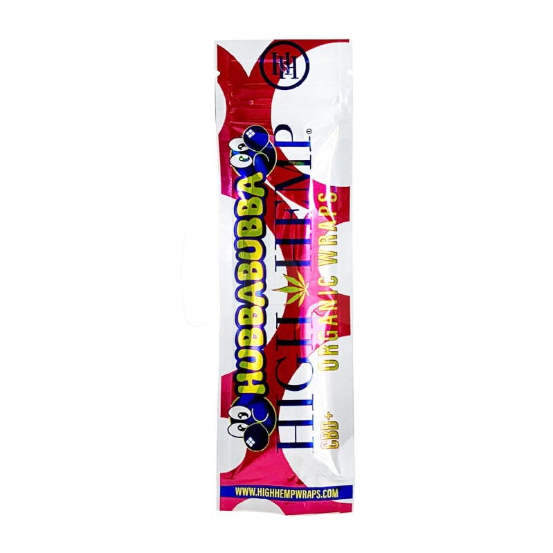 Photograph of product: ACC- High Hemp Wraps HUBBA BUBBA