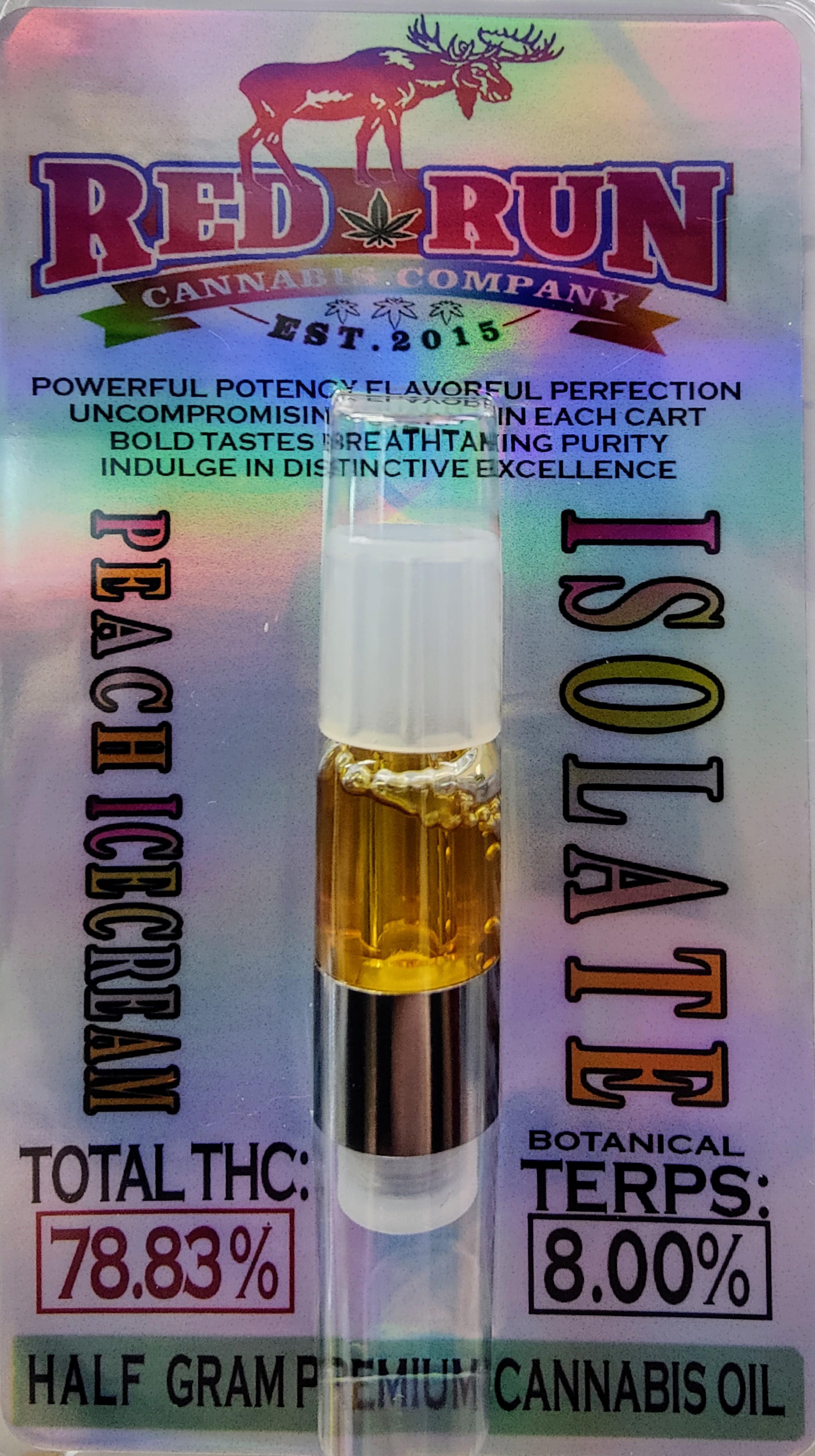 Photograph of product: Vape Cart - Peach Ice Cream
