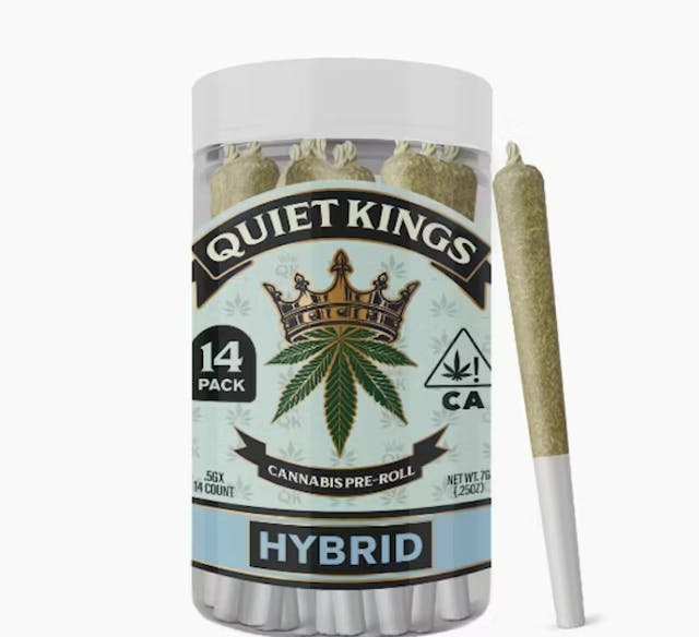 Photograph of product: Quiet Kings: au chocolatberry 14pk Pre-Rolls (.5g ea.) - 7g - 