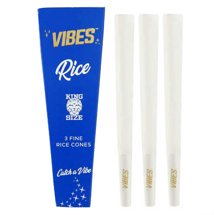 Photograph of product: King Size 3pk Cones | Vibes | Accessories