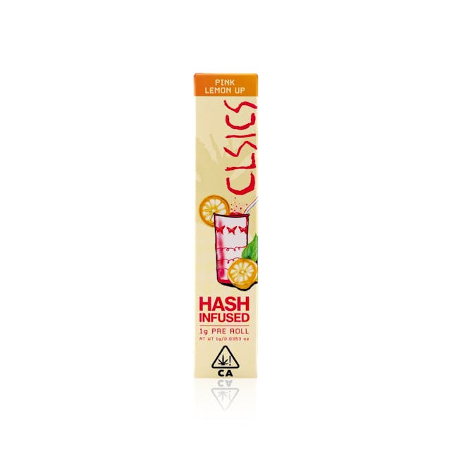 Photograph of product: Pink Lemon Up | 1g au chocolat Infused Preroll - 