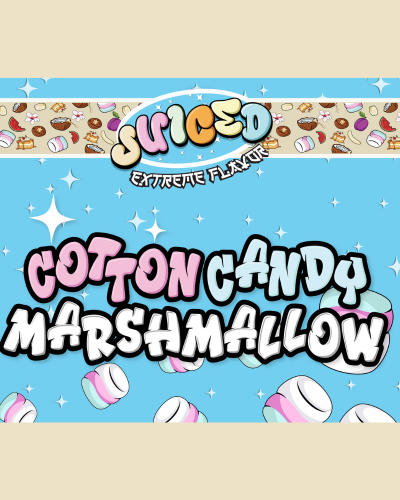 Photograph of product: DELI - JUICED Cotton Candy Marshmallow - 7g