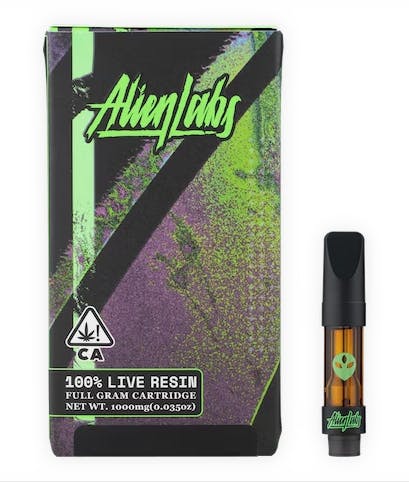 Photograph of product: 1G ZedBand Live Resin Cart - 