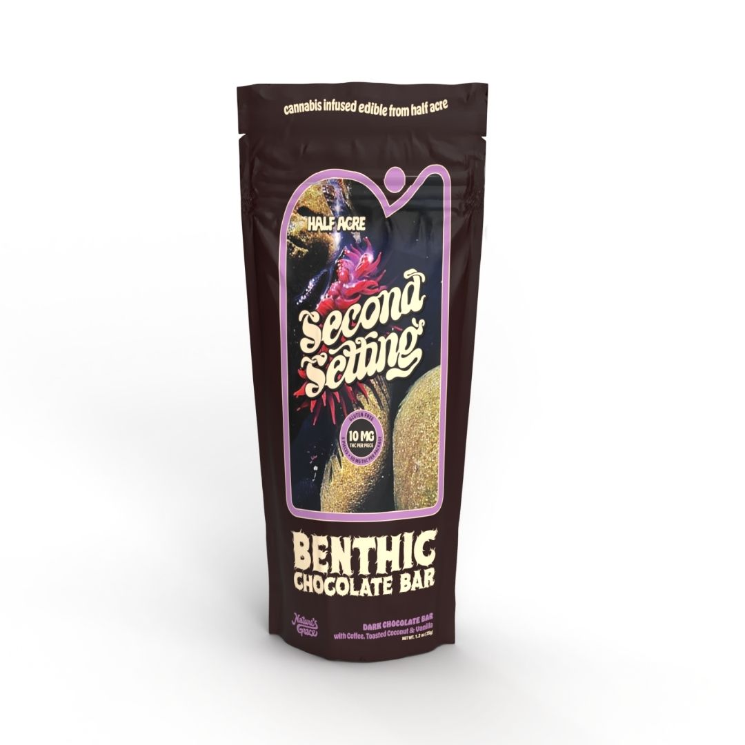 Photograph of product: Benthic Chocolate Bar | 50mg | Second Setting