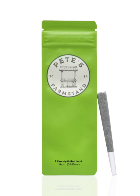 Photograph of product: Pete's Farmstand Pre-Roll 1g 1pk- Princess Cut
