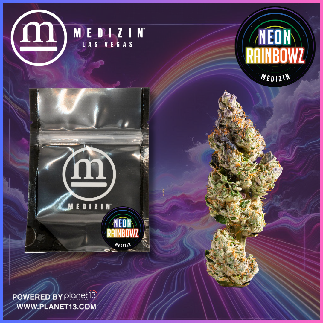 Photograph of product: Neon Rainbowz 3.5g Prepack