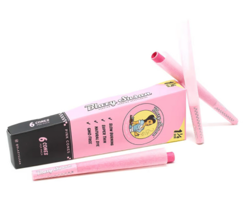 Photograph of product: Blazy Susan Pink 6pk Cones
