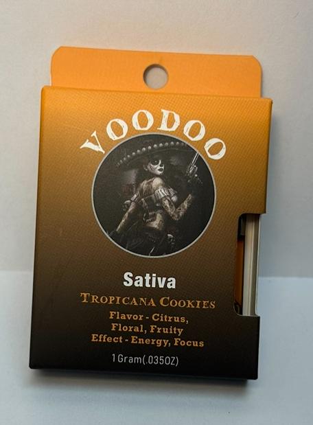 Photograph of product: Voodoo Tropicana Cookies 1g Cart