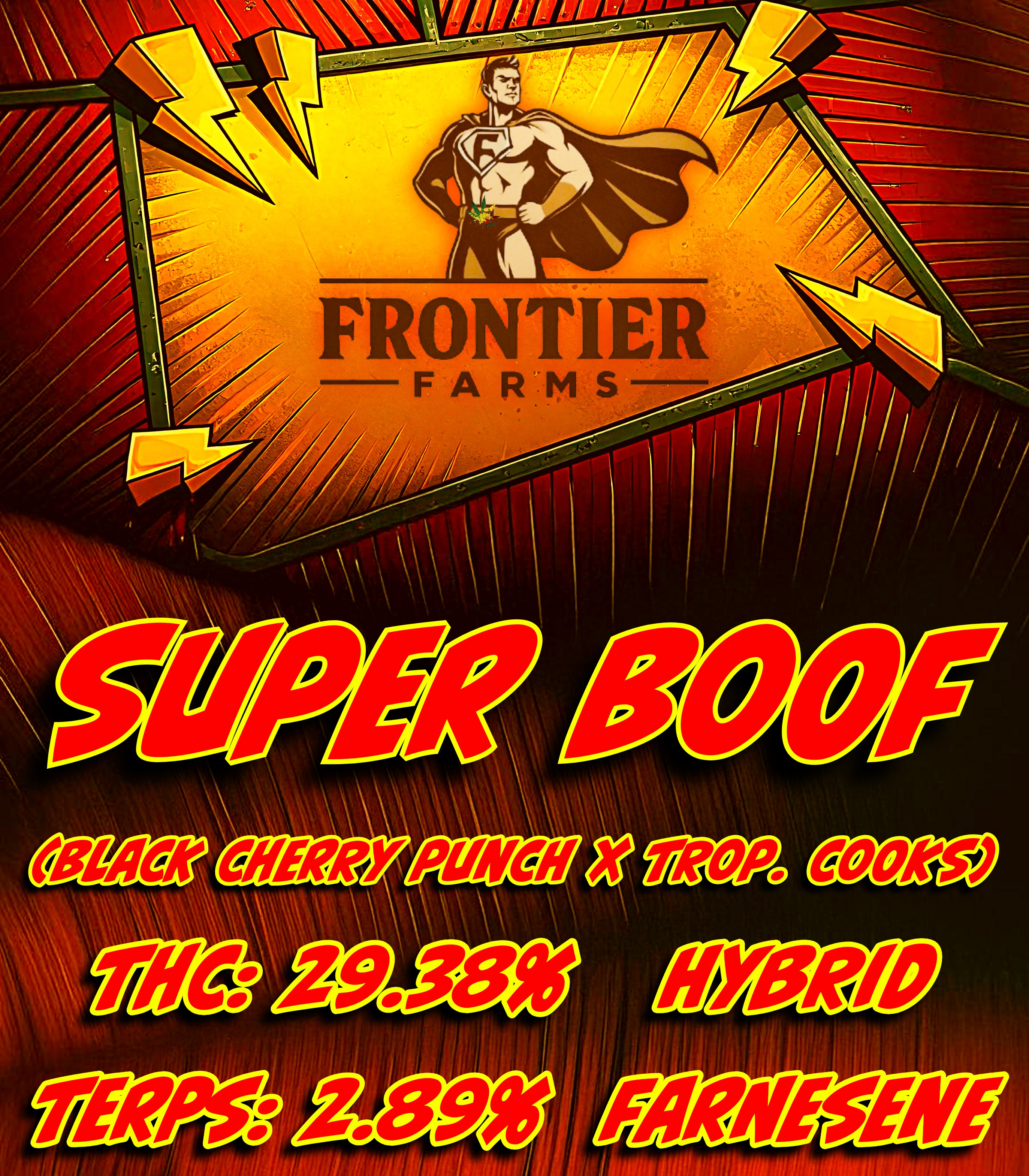 Photograph of product: Super Boof (Frontier Farms) - 28g