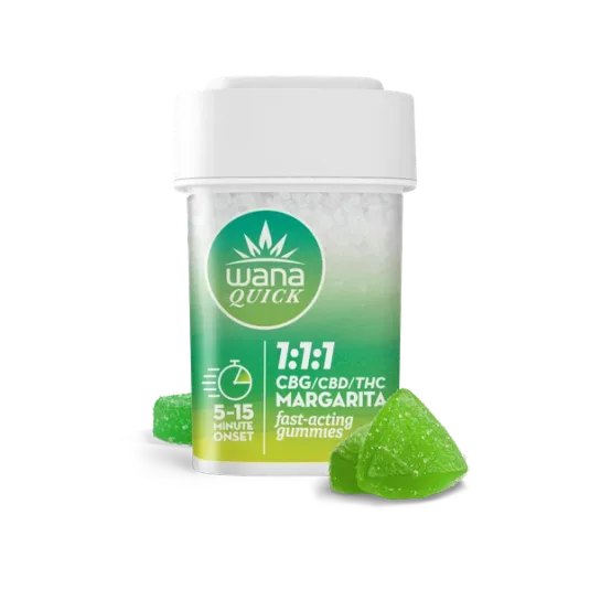 Photograph of product: Margarita 1:1:1 | Quick Gummies | 20 Pack