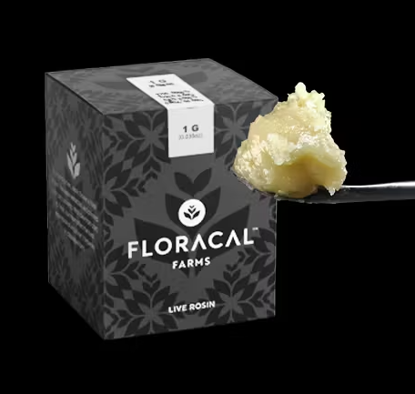 Photograph of product: FLORACAL Live Rosin Badder 1g: The Bling
