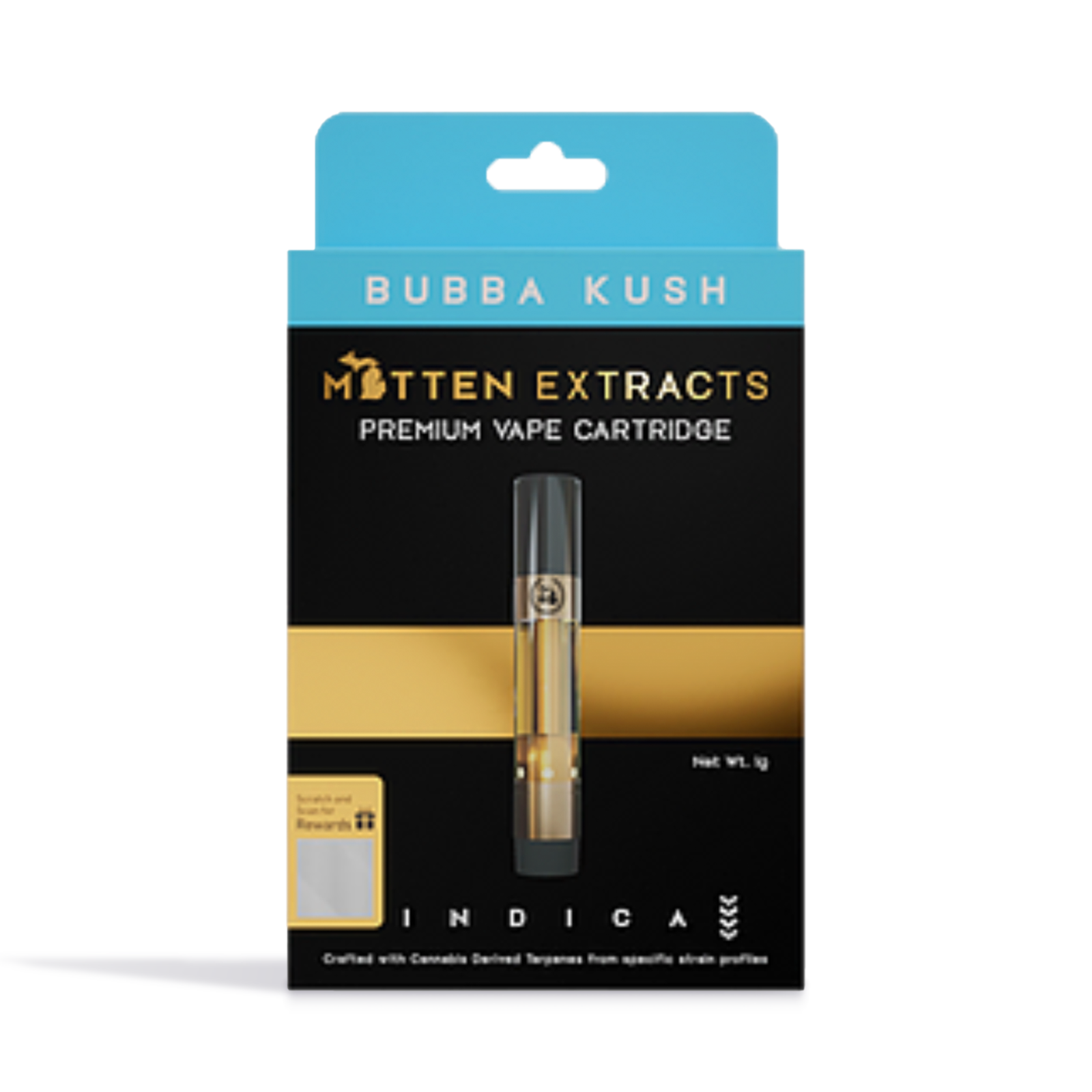 Photograph of Product: Bubba Kush Cartridge | 1G