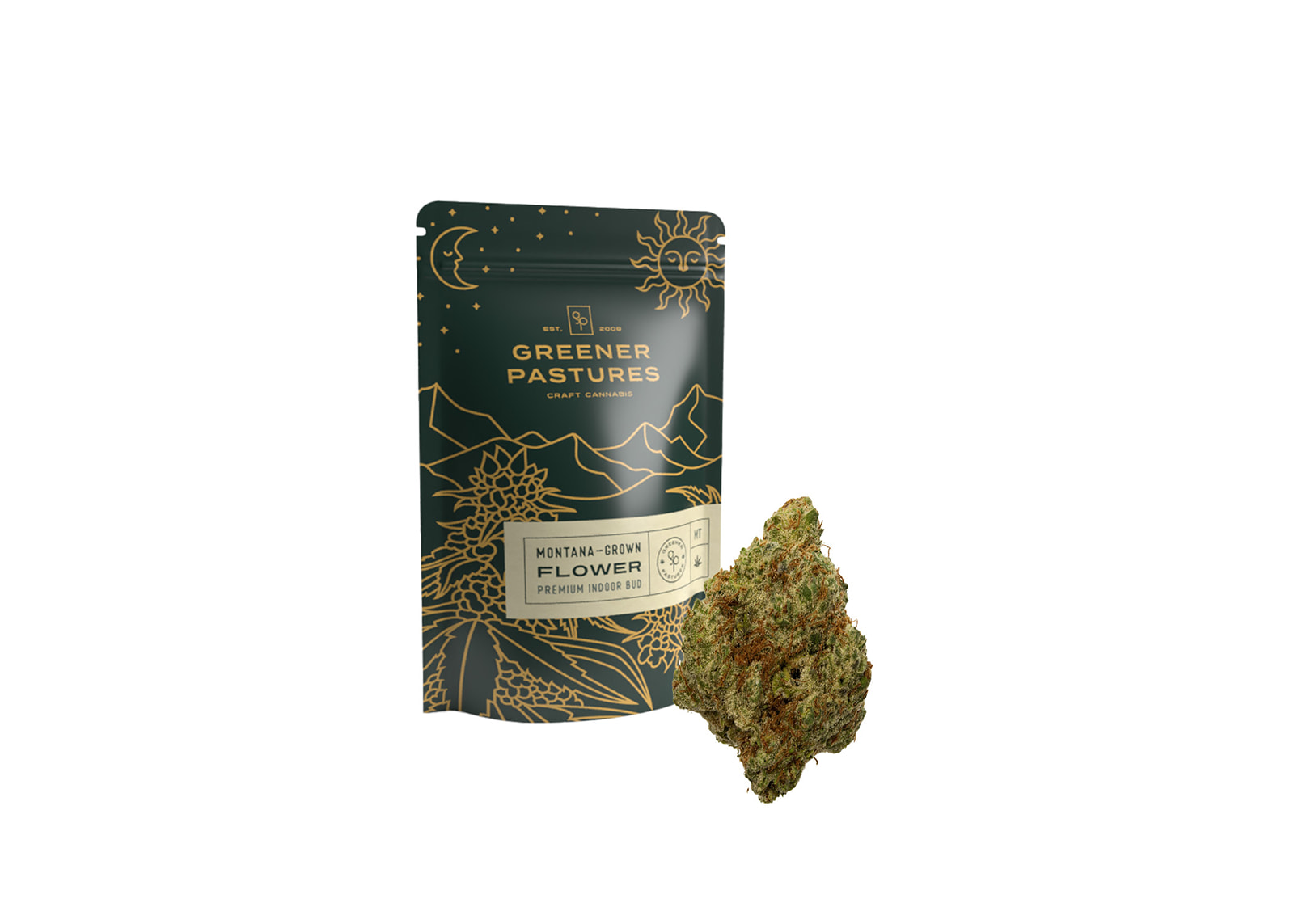 Photograph of Product: Modified Grapes Bud - 1g