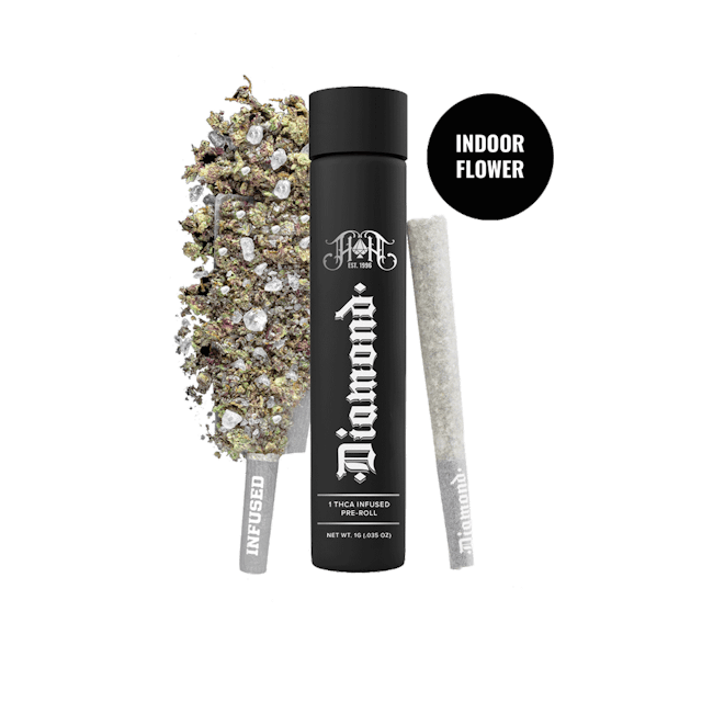 Photograph of product: Gumbo | 1g Diamond Infused Pre-Roll - 