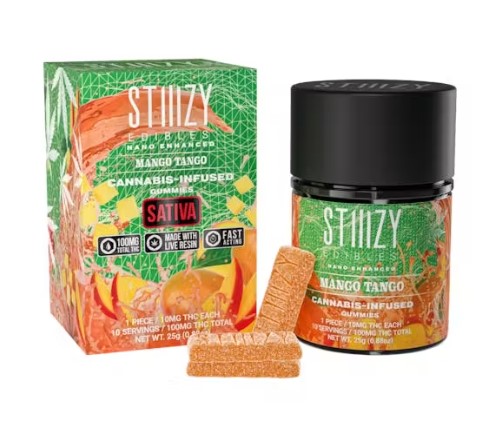 Photograph of product: MANGO TANGO NANO GUMMIES - 100MG