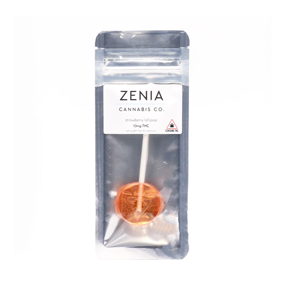 Photograph of product: Infused Lollipops - TH-oui 10mg - Strawberry