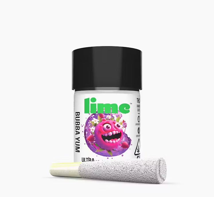 Photograph of product: Bubba Yum Ultra Infused Preroll 5pk