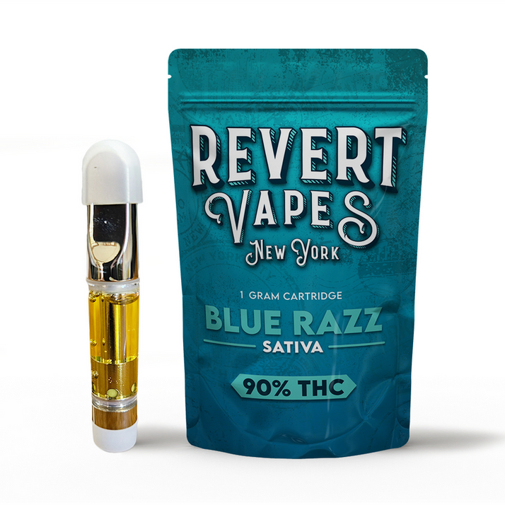 Photograph of product: Revert - Blue Razz - Vape Cart