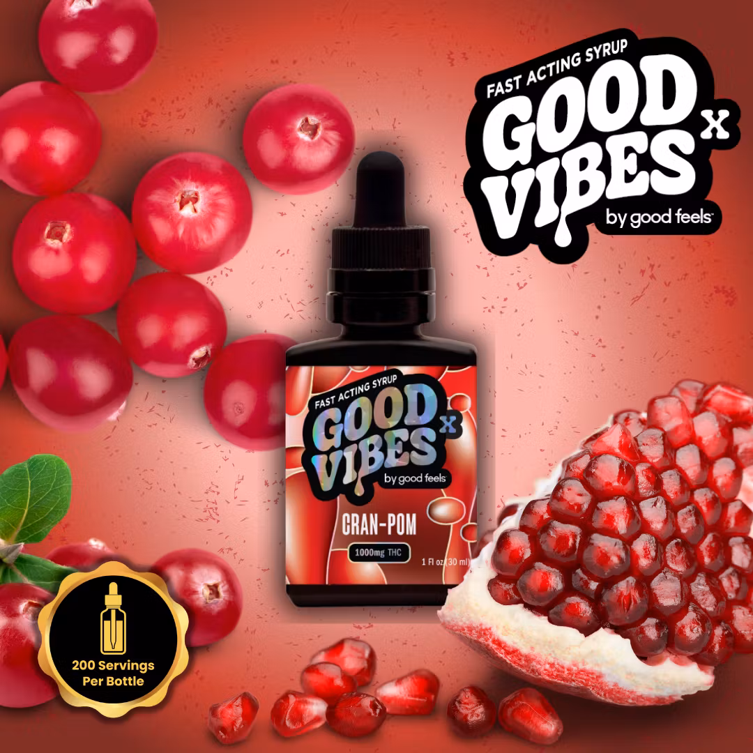 Photograph of product: Cranberry Pomegranate Drink Mix Syrup