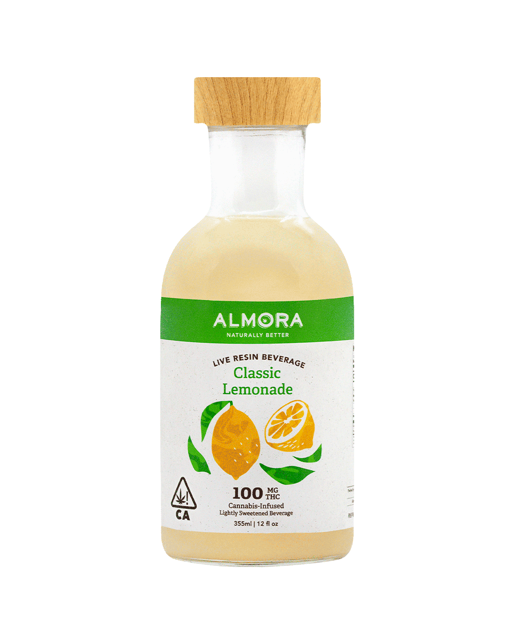 Photograph of product: Almora Farm | LRE Bev 100mg | OG Lemonade 12oz