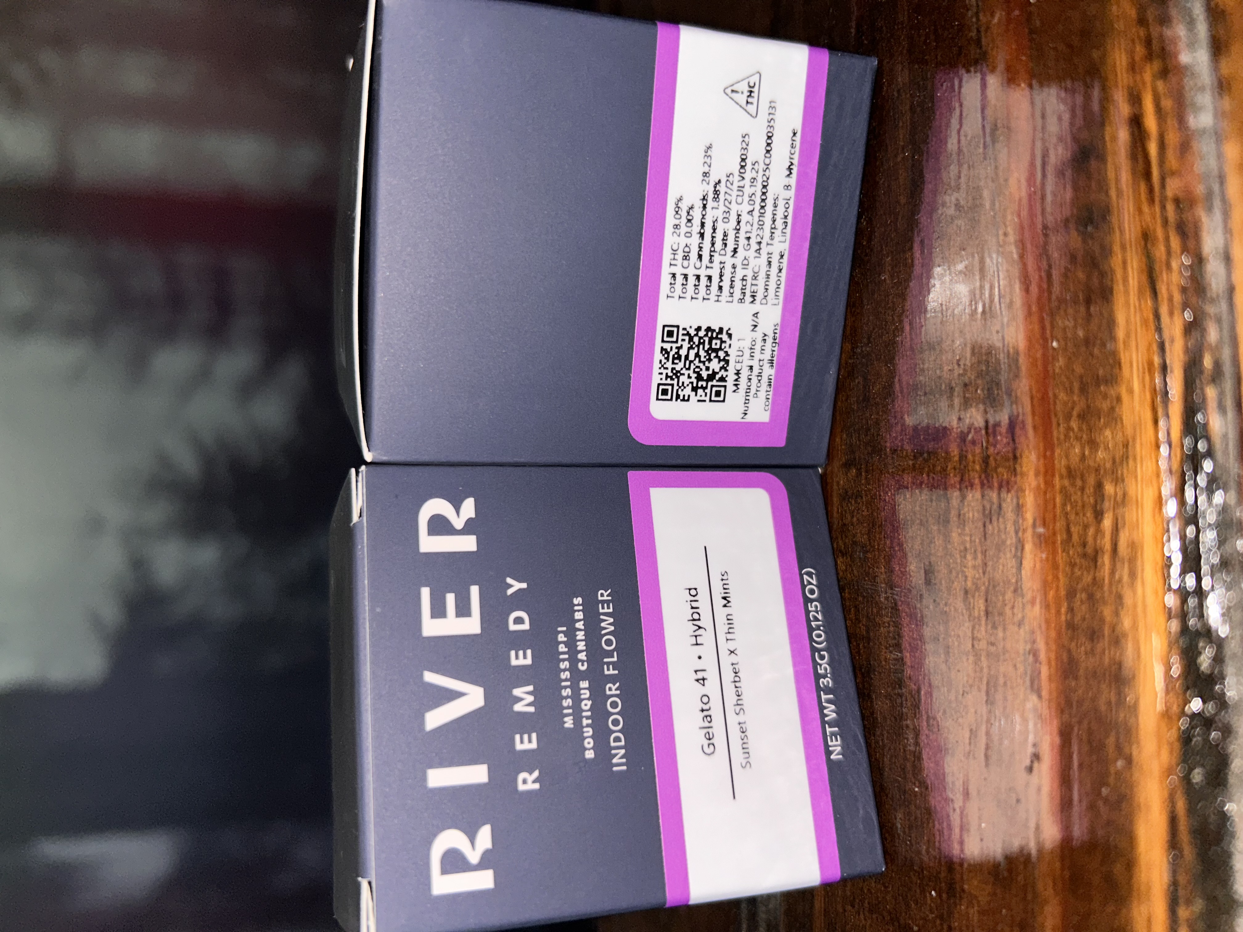 Photograph of product: Gelato 41 River Remedy - 3.5g