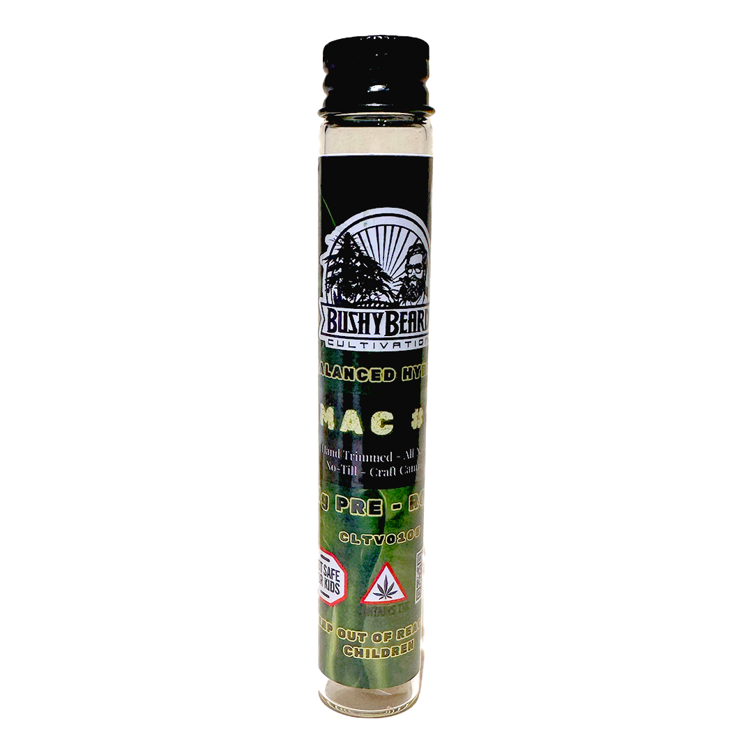 Photograph of product: MAC 1 | 1g Pre-Roll | Bushy Beard
