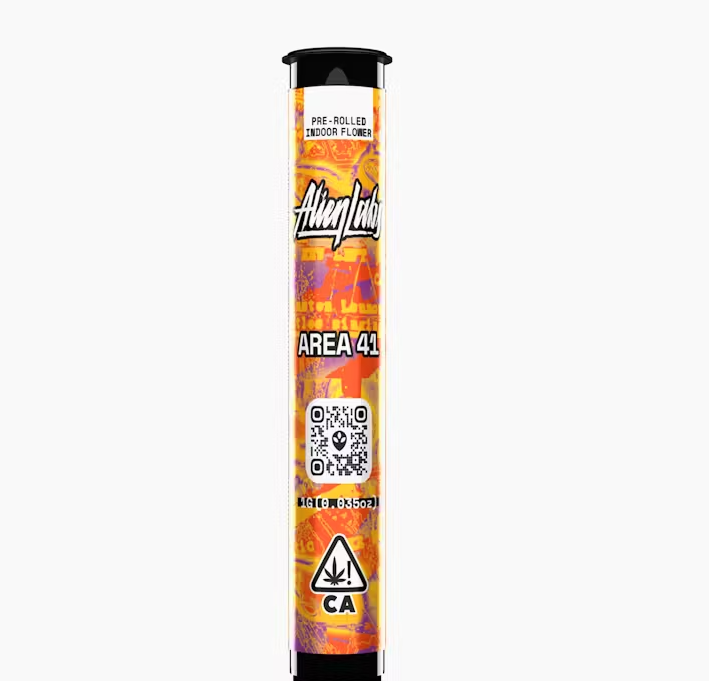 Photograph of product: Area 41 Preroll - 1g