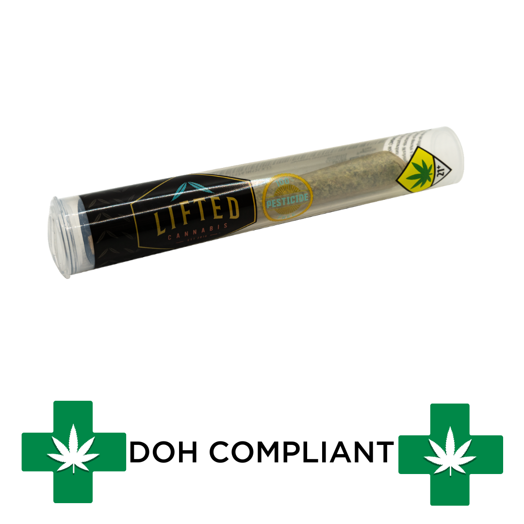 Photograph of product: DOH | Permanent Gas Pre-Roll | 1g