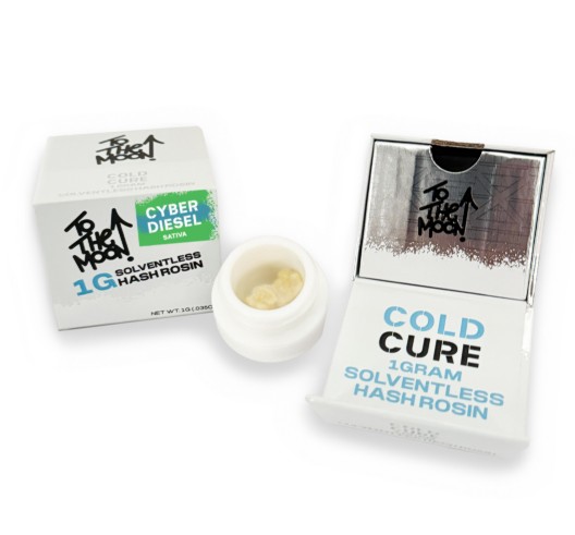 Photograph of product: To The Moon | Cyber Diesel | Cold Cure Rosin | 1g