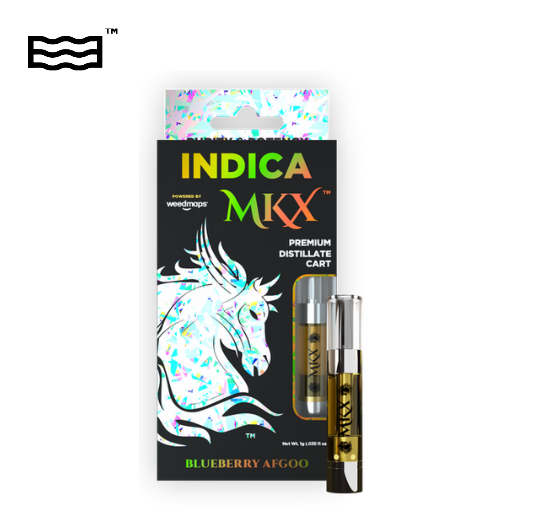 Photograph of product: MKX Cartridge | Blueberry Afgoo