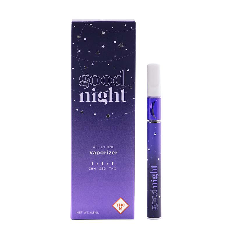 Photograph of Product: Good Night - Sleep 1:1:1 CBN/CBD/THC - [0.5g] Disposable Vape