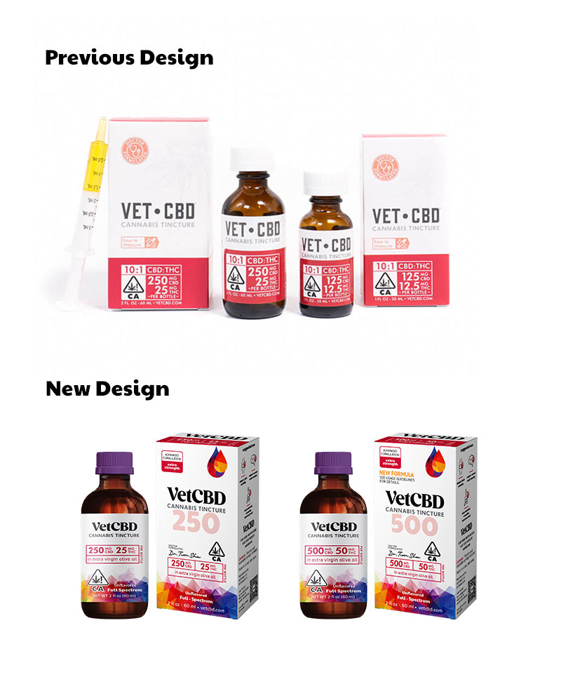 Photograph of product: Vet CBD - Extra Strength 250mg CBD (60ml)