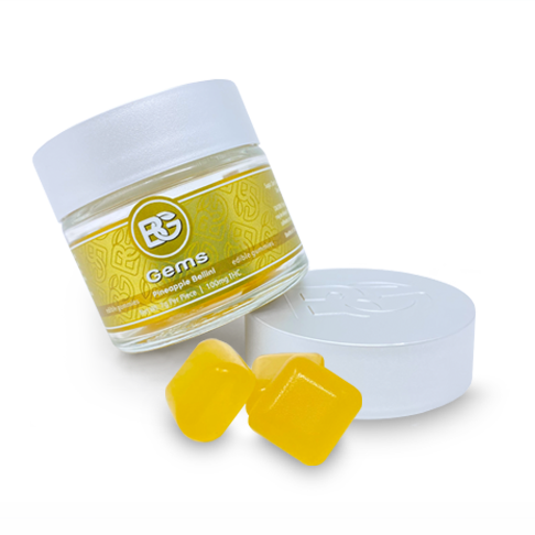 Photograph of product: PINEAPPLE BELLINI GEMS | 5PK | 100MG