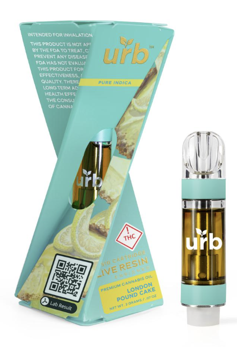 Photograph of product: Urb LIVE Cart-London Pound Cake (I)