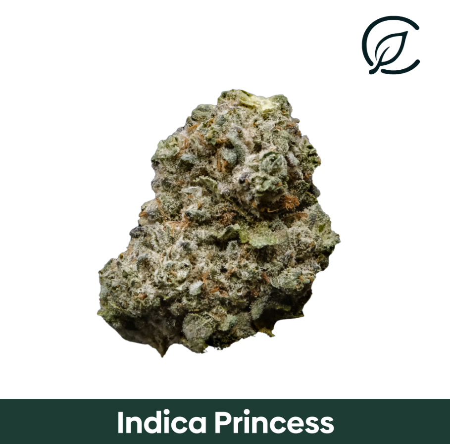 Photograph of product: Curaleaf Whole Flower Oui'd Princess (I) TC 24.846% 00964 (AU) - 28g