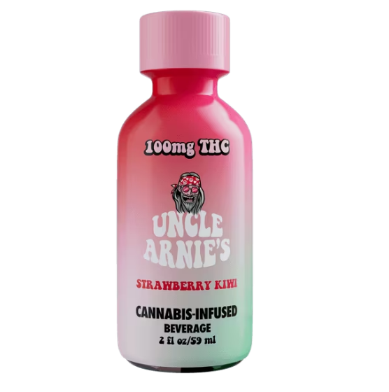 Photograph of product: Strawberry Kiwi [H] | 2oz 100mg Beverage | Uncle Arnie's