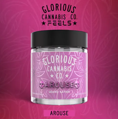 Photograph of product: Glorious Oui'd | 3.5g Flower | Modified Grapes (Arouse)