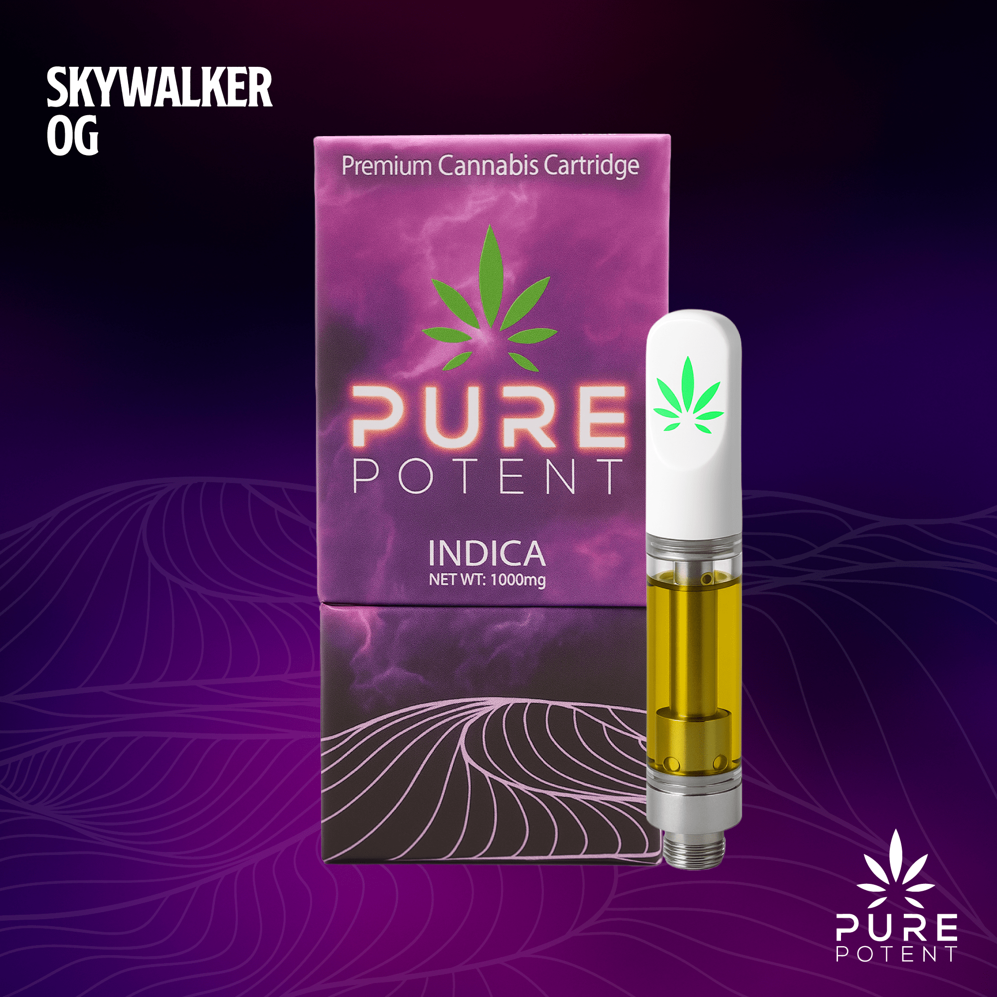 Photograph of product: Pure Potent Skywalker OG Cart