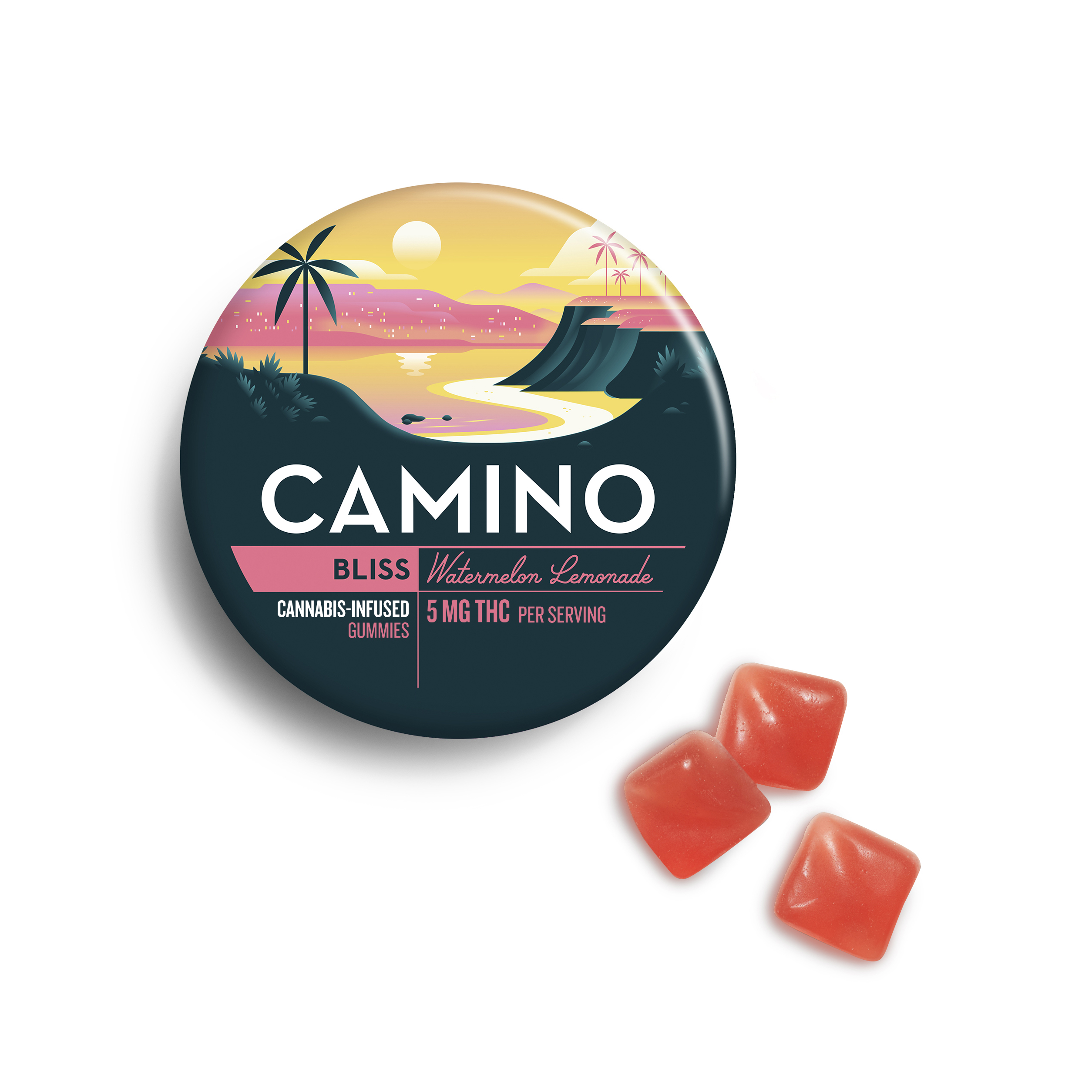 Photograph of product: Watermelon Lemonade | Gummies | 20PK (C0060000204)