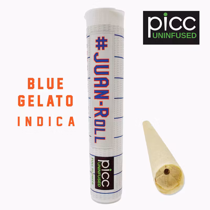 Photograph of Product: #JUAN-ROLL | Blue Gelato Pre-roll, 1g