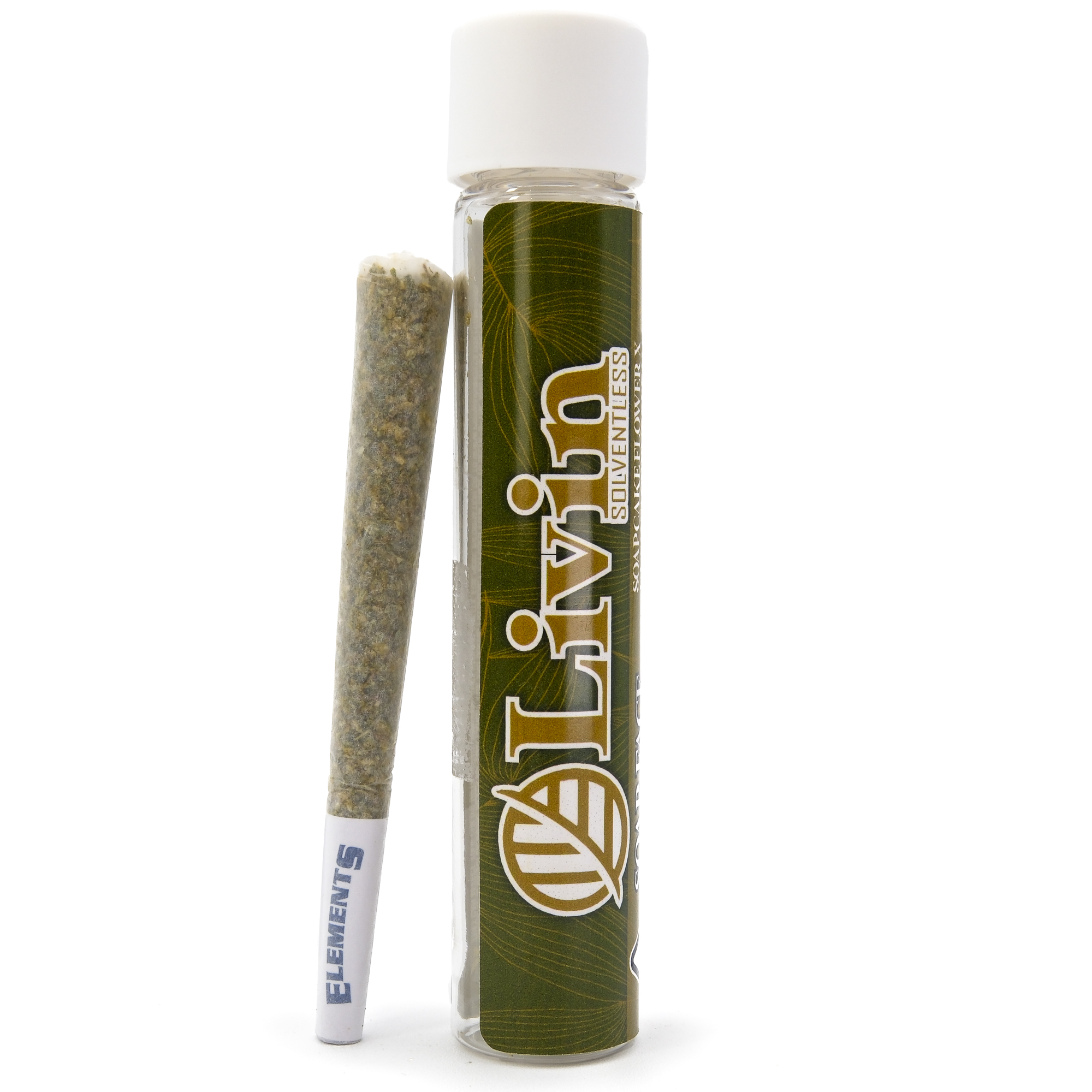 Photograph of product: The Soap 1g Bubble au chocolat Infused Pre-Roll - Livin Solventless